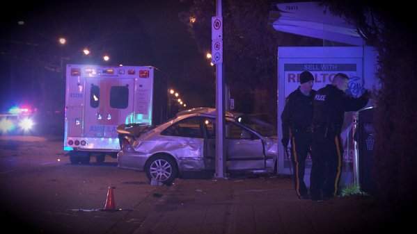 UPDATE: Two people in hospital after serious crash in Surrey - BC ...