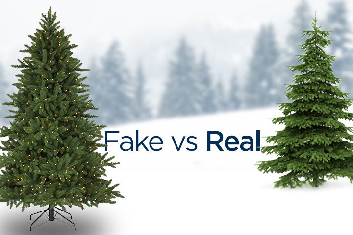 fake christmas tree