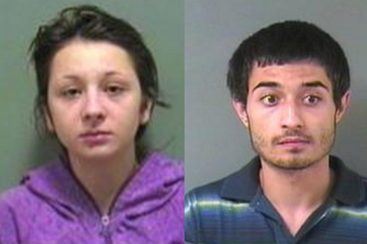 Moncton house fire suspects Marissa Shephard and Tyler Noel.