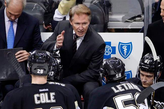 The Pittsburgh Penguins have fired head coach Mike Johnston. Assistant coach Gary Agnew was also relieved of his duties.