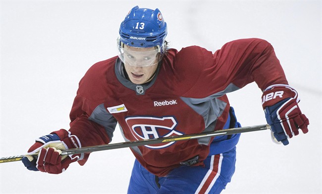 Montreal put Alexander Semin on waivers Monday after he posted one goal and three assists in 15 games this season.