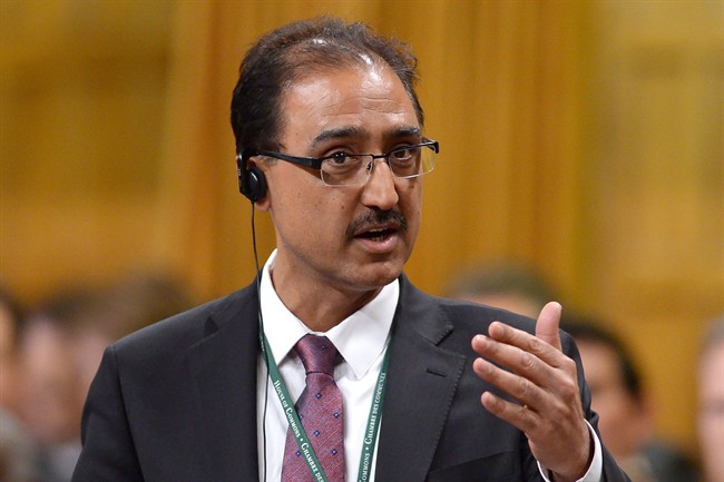 Infrastructure and Communities Minister Amarjeet Sohi.