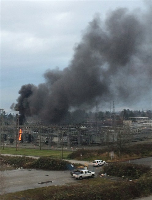 Fire at power substation in Richmond suppressed - image