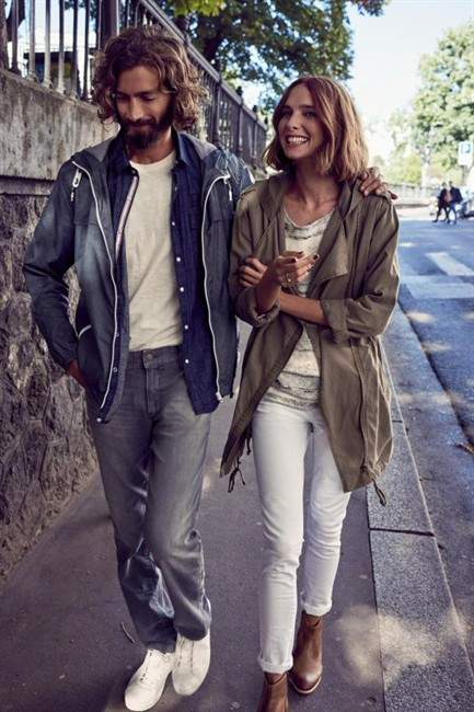 Models wear clothing from Esprit's SS16 line. Esprit is set to return to the Canadian retail market.