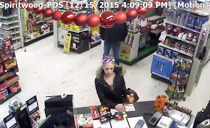 Mounties release photo of suspect alleged to have used a stolen credit card in Spiritwood, Sask.