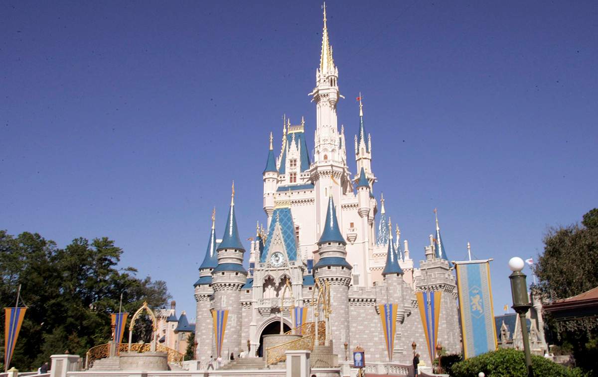This Jan. 26, 2006 file photo shows Cinderella's Castle at Walt Disney World's Magic Kingdom in Lake Buena Vista, Fla.