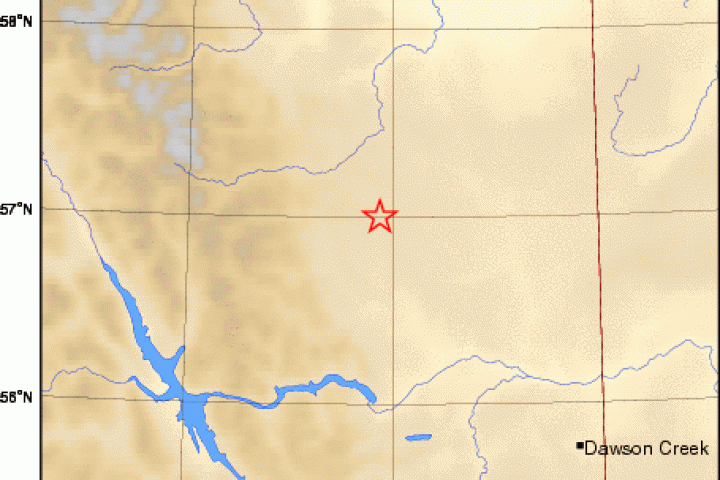 The location of the earthquake on Aug. 17.