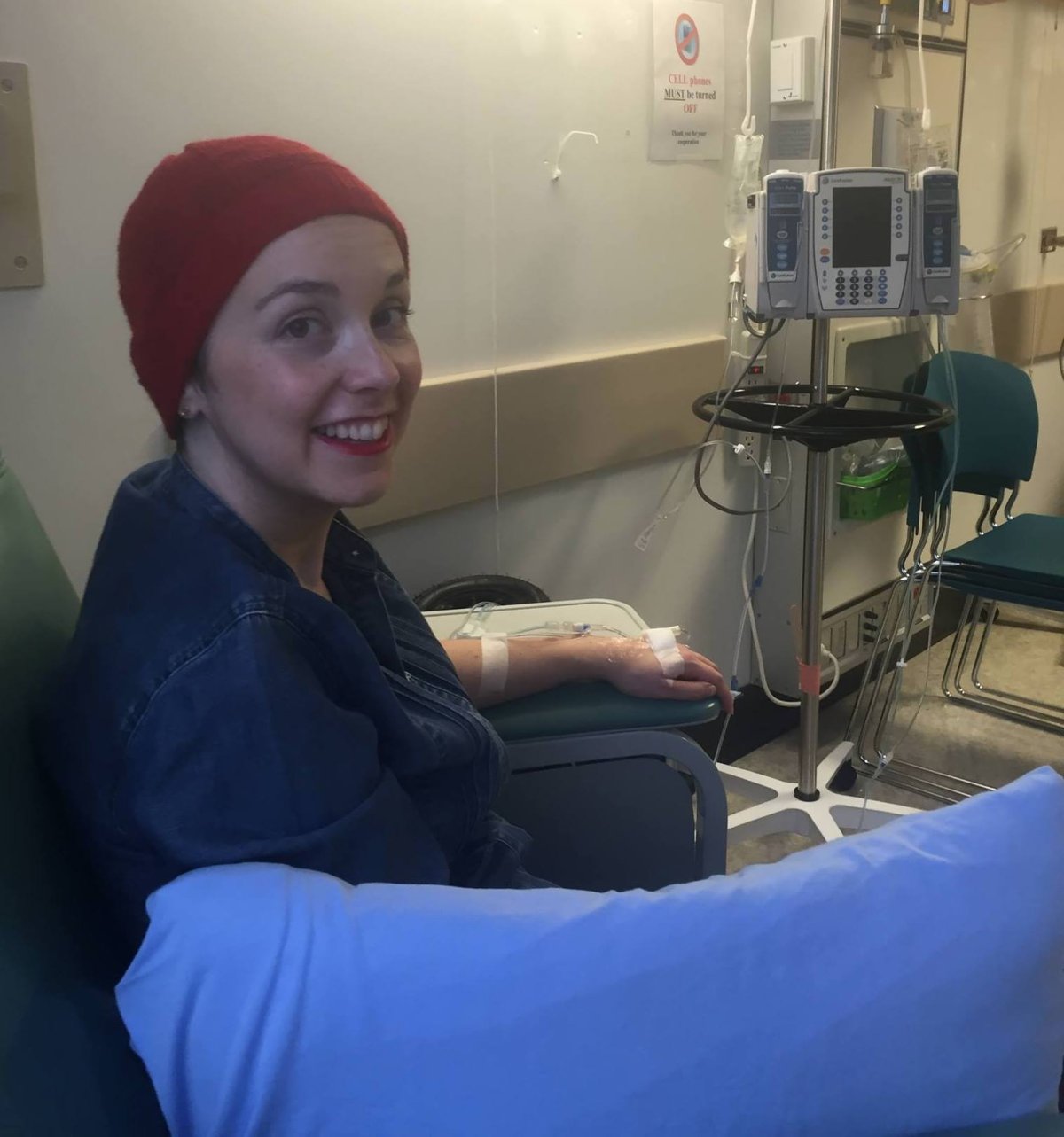 Erin Barrett has shared her story about her battle with ovarian cancer online.