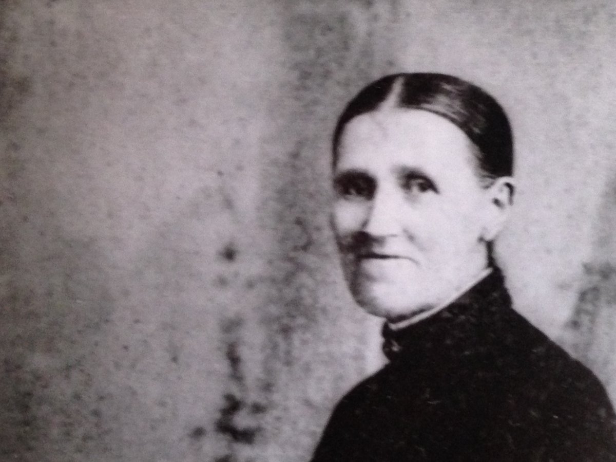 This is a photo of the first known superintendent couple of the Poor's Farm.