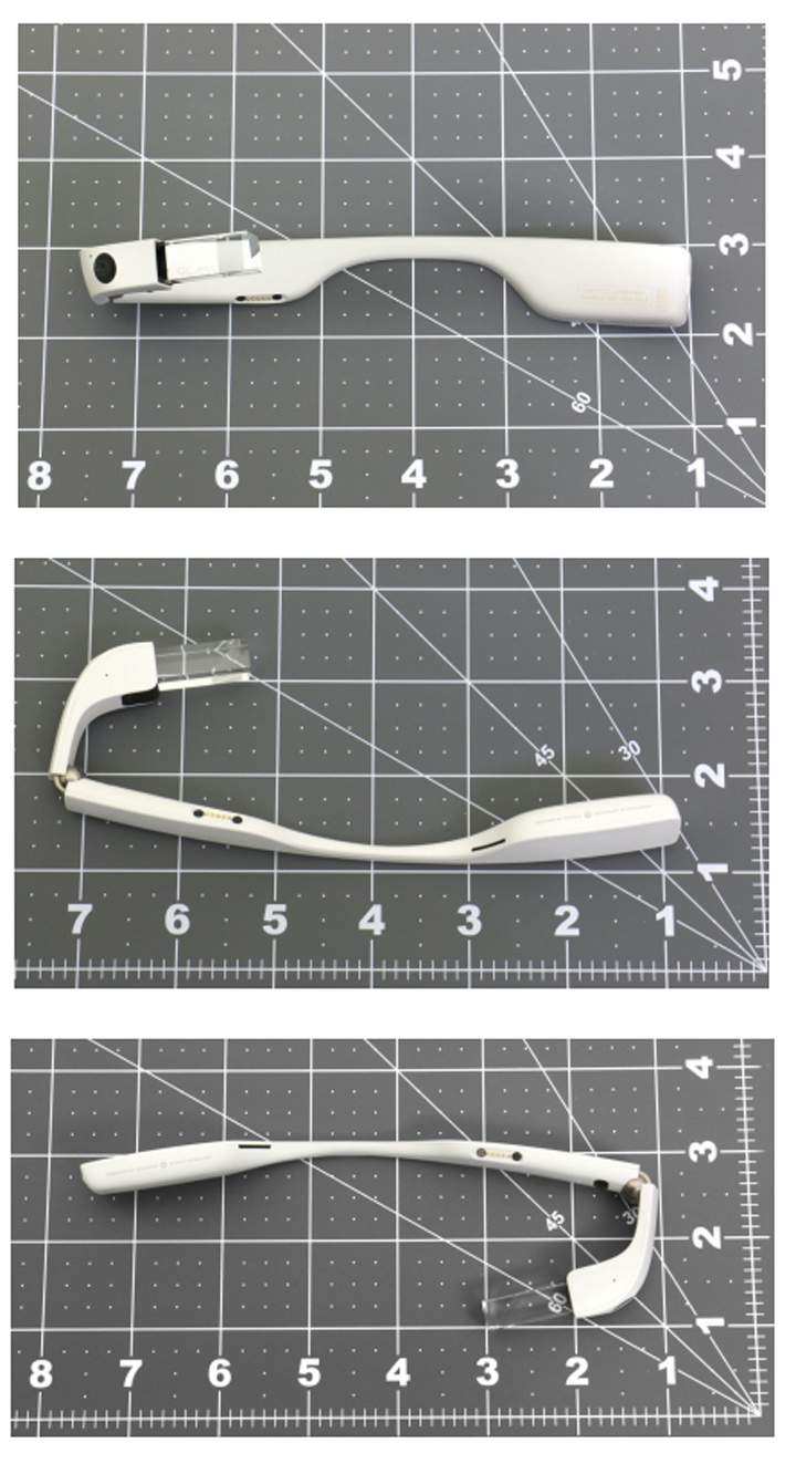 Photos of Google Glass 2.0 from the FCC website. (Handout/FCC)