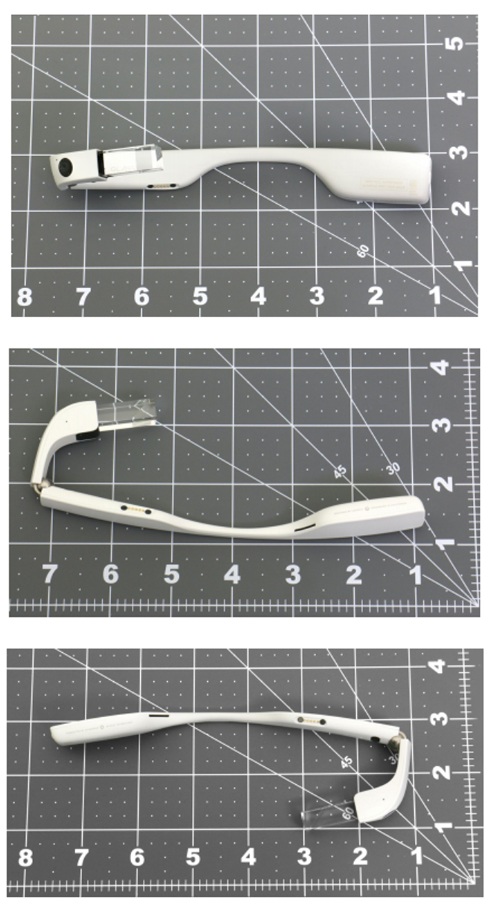 Photos of Google Glass 2.0 from the FCC website. (Handout/FCC)