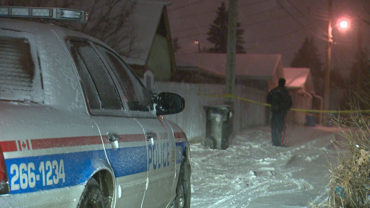 Officers respond to a home invasion in the 6000 of Buckthorn Road N.W. on Friday, Dec. 18, 2015. 