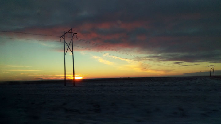 Dec. 14: This Your Saskatchewan photo was taken by Paige Ziprick on Highway 42 between Milden and Dinsmore.