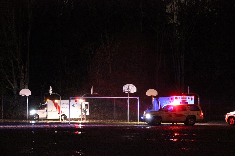 Surrey RCMP are investigating after a shooting outside Prince Charles Elementary School on December 1, 2015. 