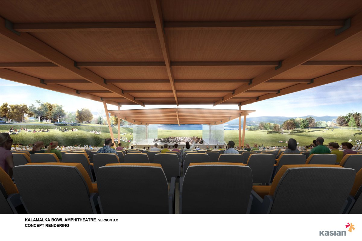 Outdoor amphitheatre proposed for Okanagan College Vernon - image