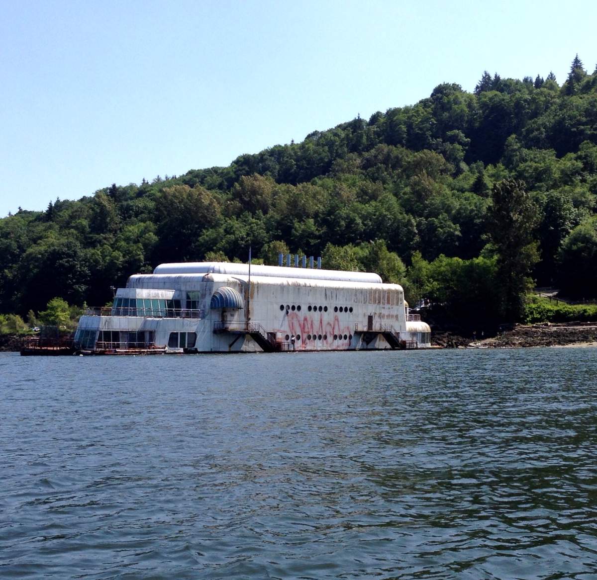 McBarge is on the move to its new home - image