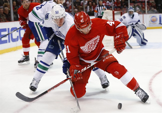 Detroit Red Wings down Vancouver Canucks on Monday night - image
