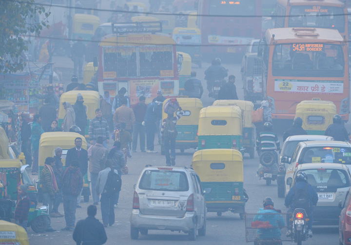 Anger and alarm are rapidly rising throughout sprawling New Delhi over the air quality that the World Health Organization has ranked the most hazardous on the planet.