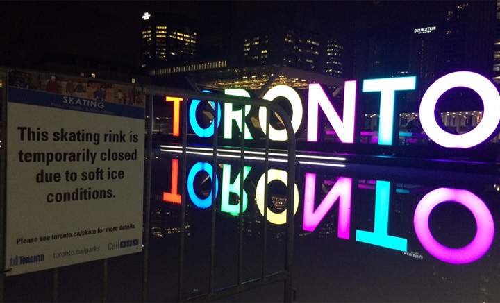 City crews hope to reopen the popular rink at Nathan Phillips Square on Christmas Day.