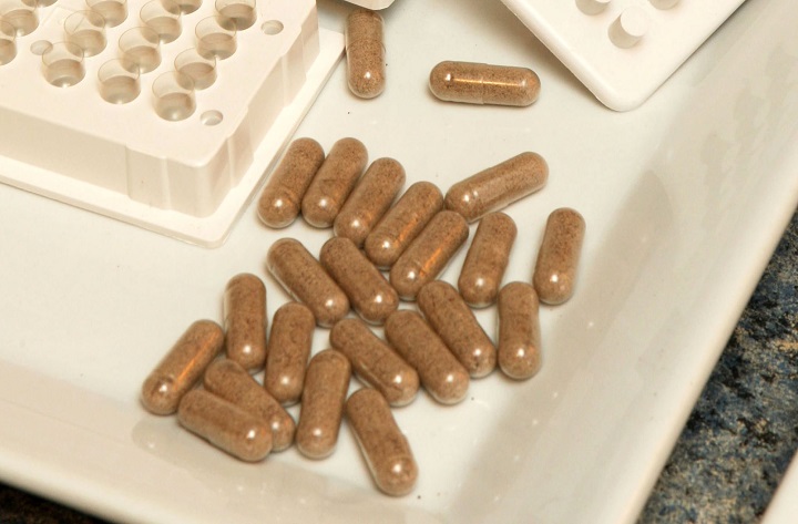 Placenta, in pill form.