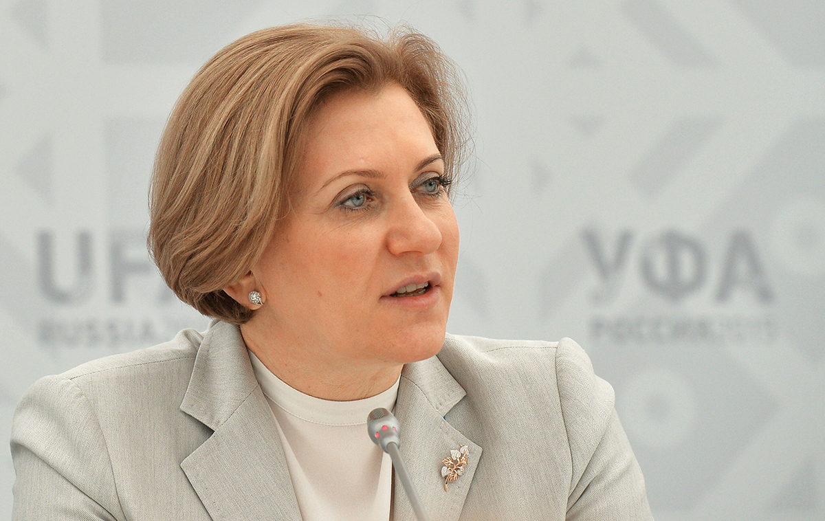  Anna Popova, head of Rospotrebnadzor.