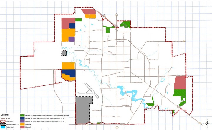 Growth will pay for growth. That’s what Mayor Michael Fougere said about the city’s new Servicing Agreement Fee (SAF) and Development Levy (DL).