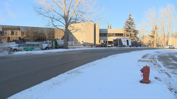 Saskatoon Cancer Centre patient appointments rescheduled after a pipe collapsed.