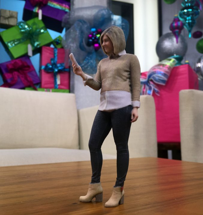 What it’s like to have a 3D printed miniature model of yourself made