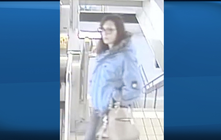 Police have released this image of a woman wanted in connection with an alleged attack on a woman wearing a hijab on the Scarborough LRT last week.