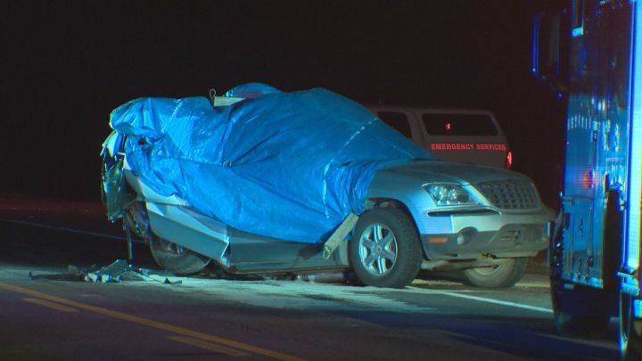 RCMP have charged a 58-year-old man with two counts of dangerous driving causing death after a Dec. 5 crash near Taber.