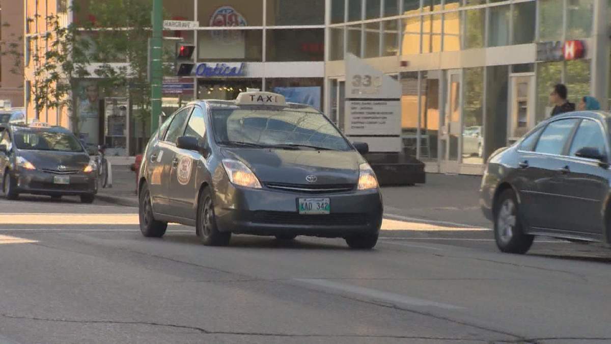 Winnipeg taxi cab.