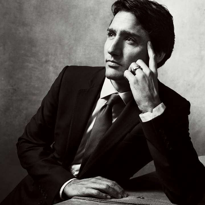 Justin Trudeau, wife Sophie, featured in Vogue magazine - image