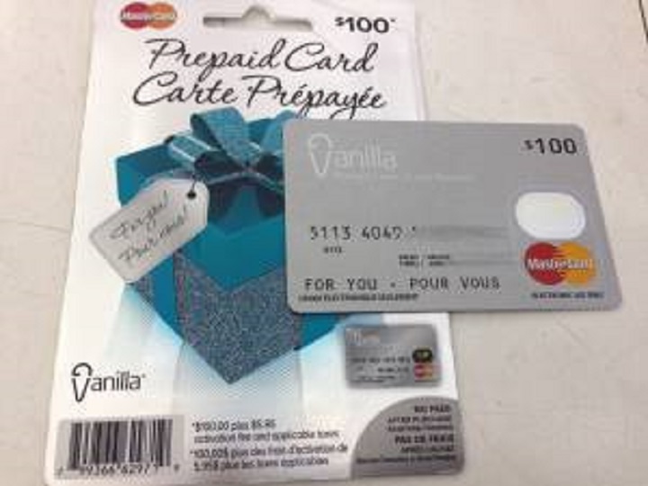 Vanilla MasterCard