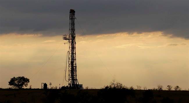 File photo of an oil drilling rig.