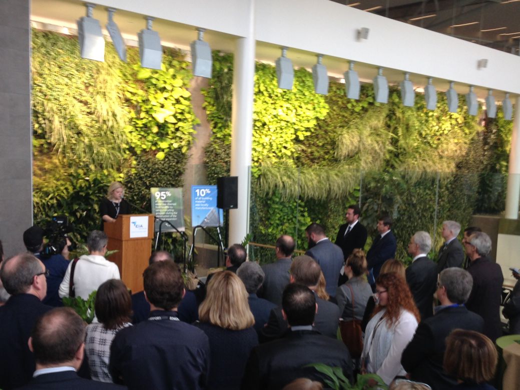 Edmonton Airport honoured with LEED certification Jan. 27, 2016.