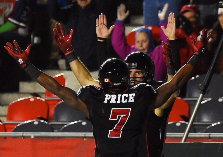 The Saskatchewan Roughriders have acquired international receiver Maurice Price in a deal with the Ottawa Redblacks.