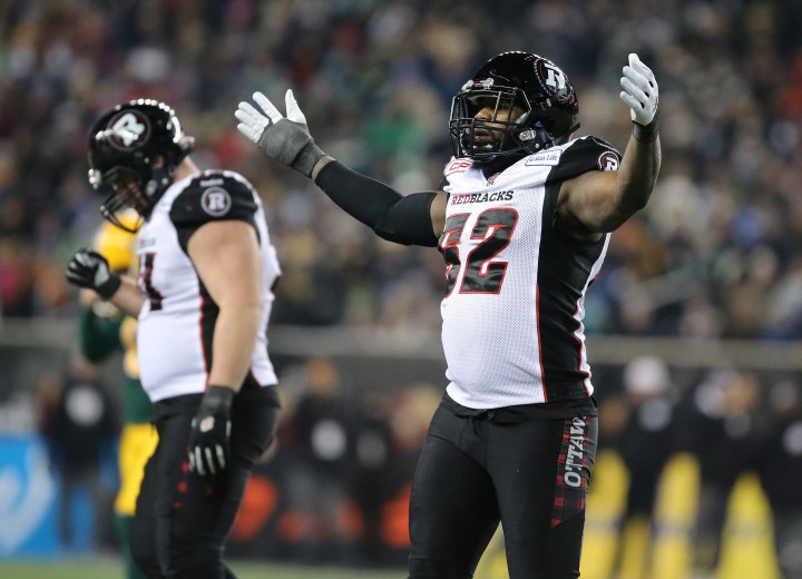 The Saskatchewan Roughriders have signed defensive lineman Shawn Lemon.