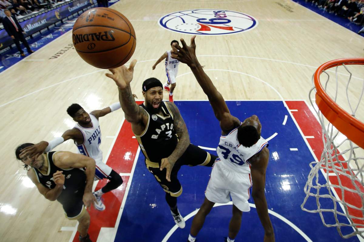 Kyle Lowry scores 25 as Raptors beat 76ers 108-95 for 3rd straight win ...