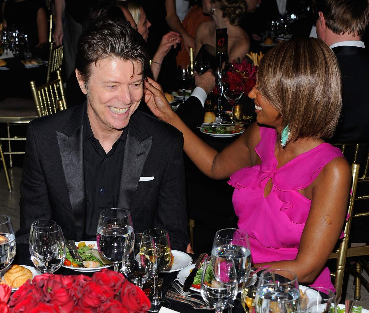 David Bowie and Iman