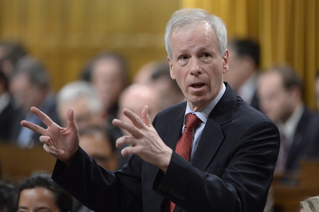 Foreign Affairs Minister Stephane Dion answers a question during Question Period in the House of Commons on Parliament Hill in Ottawa , on Tuesday, Jan. 26, 2016.