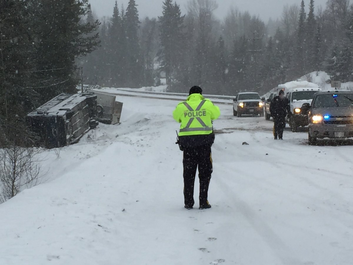 Bus crash in central B.C. sends 9 to hospital - image