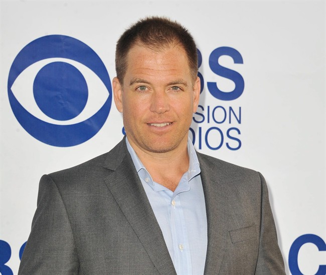 FILE - In this May 19, 2014 file photo, Michael Weatherly arrives at CBS Television Studios Summer Soiree at The London Hotel, in Los Angeles. 
