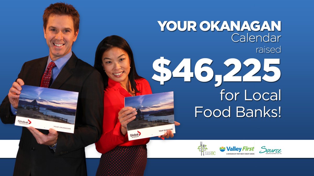 #YourOkanagan calendar campaign raises $46,225 - image