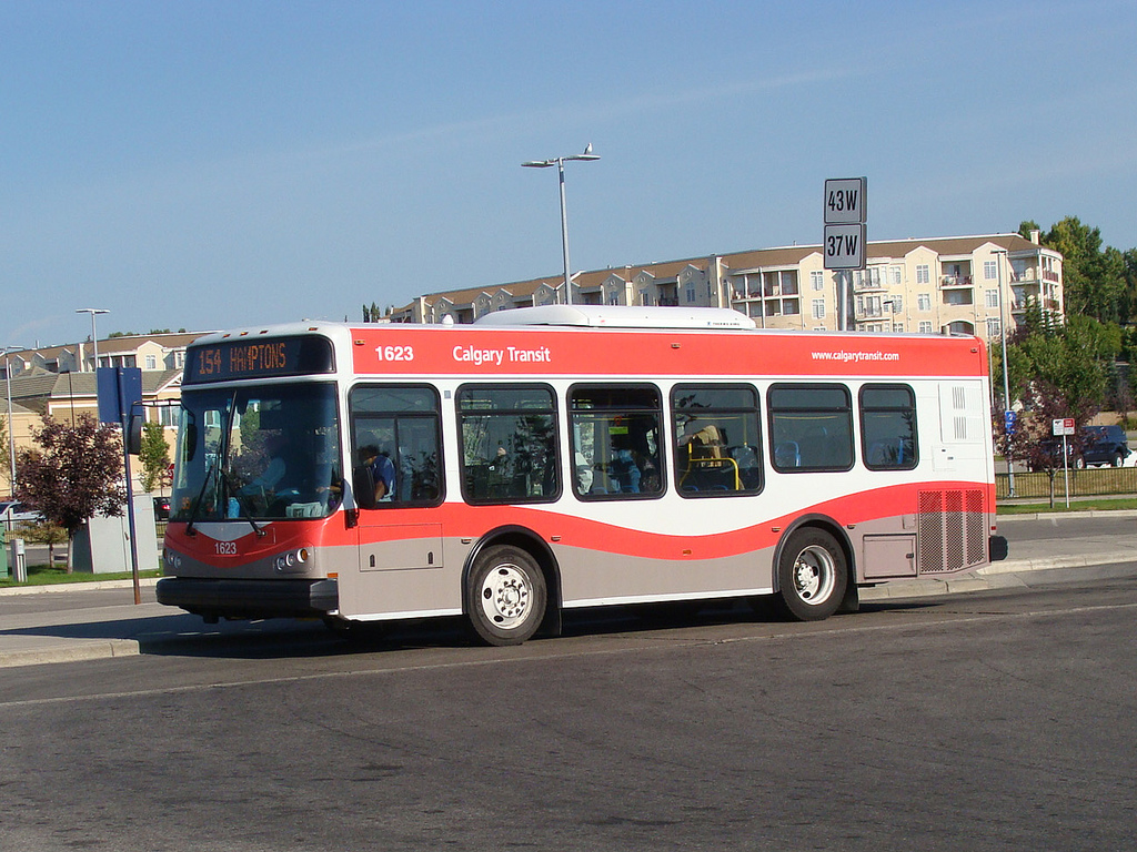FILE: A Calgary Transit bus .