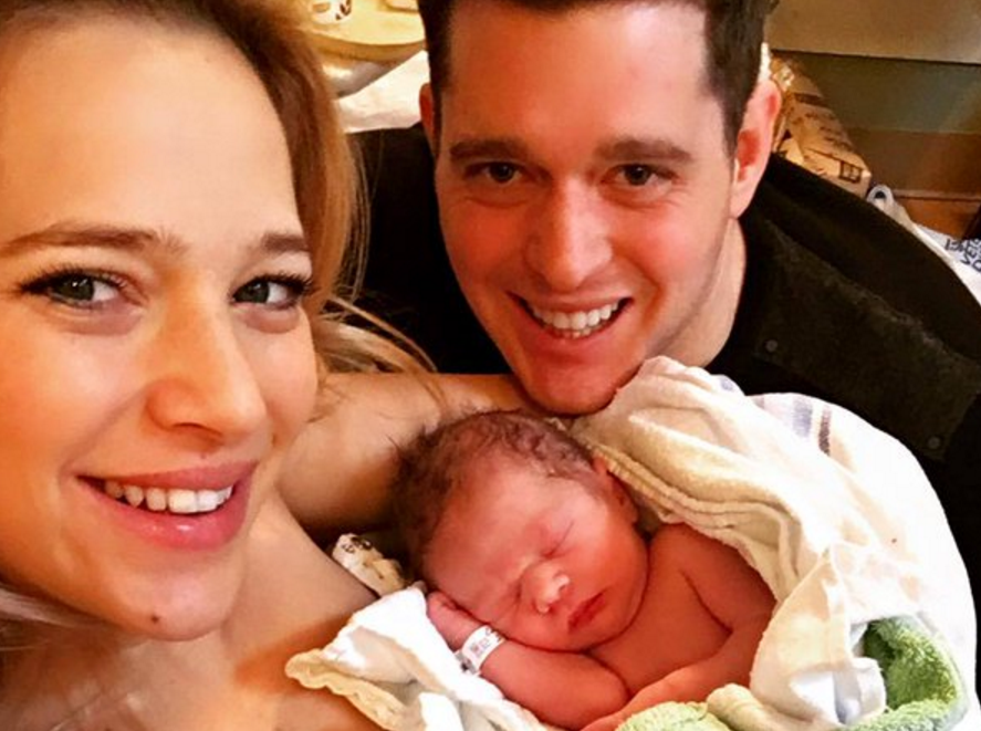 "And then there were 4," tweeted Michael Buble on January 22, 2016. "Introducing Noah's little brother Elias Bublé.".