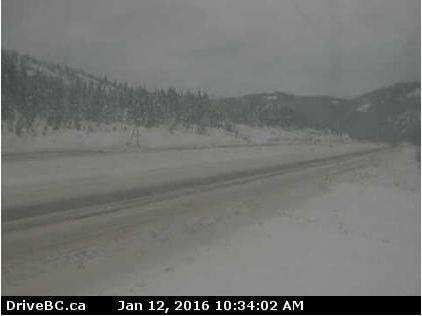 DriveBC Highway Camera at Coquihalla Lakes.