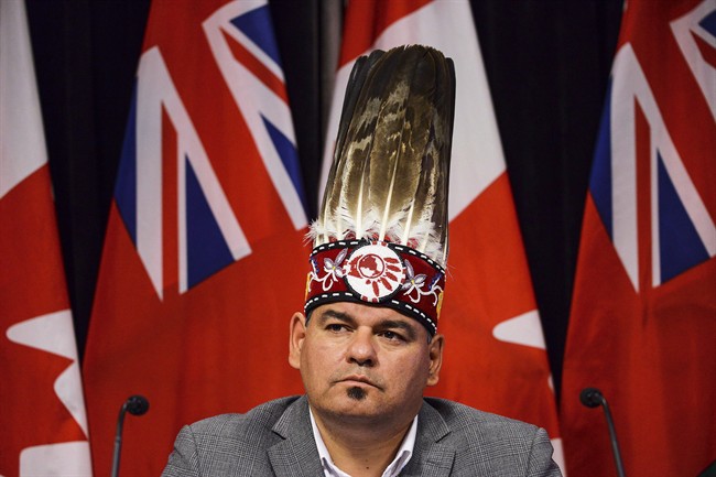Regional Chief Isadore Day of the Ontario Assembly of First Nations says three national aboriginal groups have told Alberta Premier Rachel Notley they won't attend a meeting with the premiers planned for Monday in Edmonton.