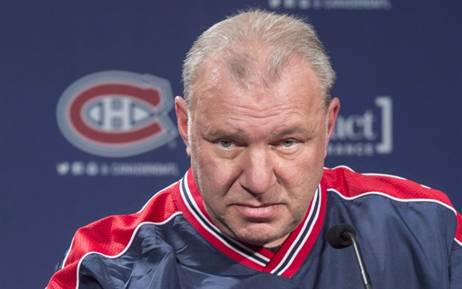 Former Montreal Canadiens head coach Michel Therrien.