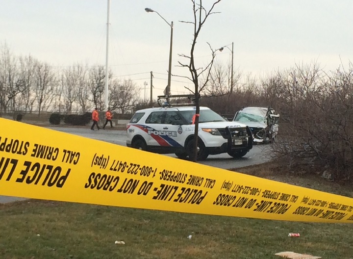 Male driver killed after single vehicle crash in Etobicoke - Toronto ...