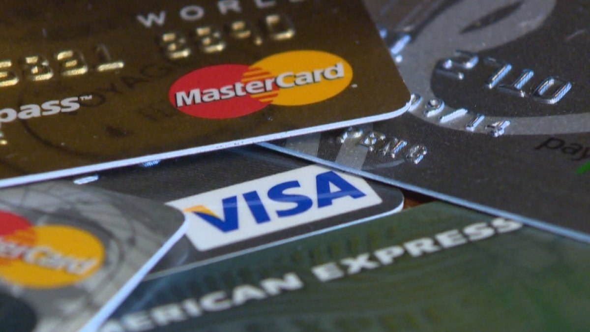 FILE: Credit cards are displayed in this file photo. 